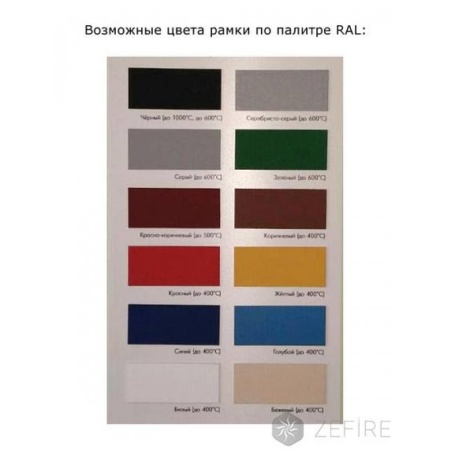 Встраиваемый торцевой очаг ZeFire Standart 1500 по цене 53 500 руб.