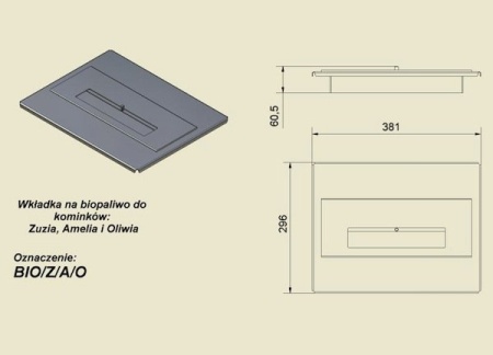 Контейнер для биотоплива (Zuzia, Oliwia, Amelia) по цене &euro;254