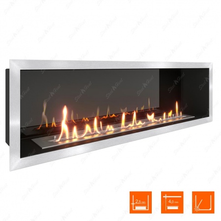 Биокамин SteelHeat LEADER-SH 1000 XL стемалит по цене 50 224 руб.