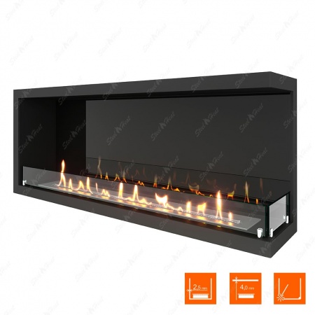 Биокамин угловой SteelHeat Leader 1200 правый стекло + стемалит Биокамин угловой SteelHeat Leader 1200 правый стекло + стемалит по цене 57 137 руб.