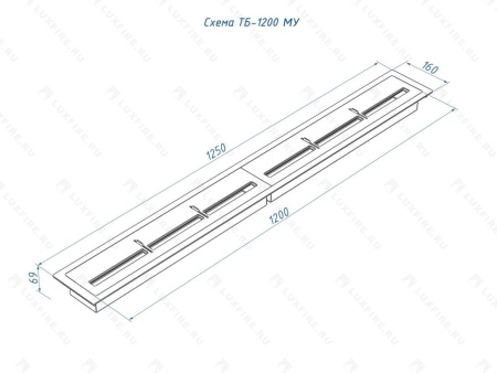 Топливный блок Lux Fire 1200 МУ Топливный блок Lux Fire 1200 МУ по цене 68 530 руб.