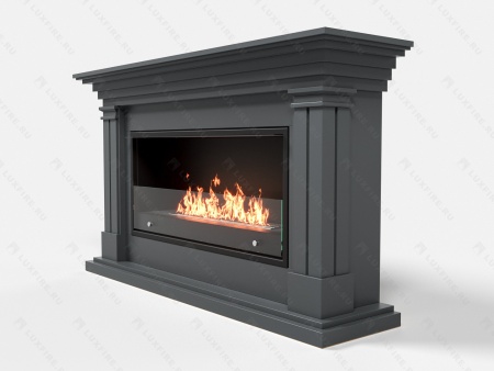 Биокамин Lux Fire с порталом Ромео 42, графит по цене 124 306 руб.
